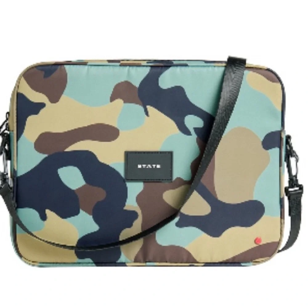 COLORFUL STATE BAGS UNISEX ALLEN PADDED LAPTOP CASE NWT! - Picture 9 of 9